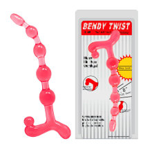 百乐 女用拉珠 后庭器 成人用品40005