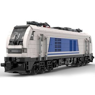 Building Blocks Cross-Border Moc-102558 Br 159 - Stadler Eurodual 1319 Particle Number Toys