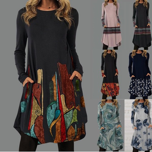 Amazon Fashion Spring Summer New Style Independent Ethnic Casual Stationary Skirt for Wish AliExpress