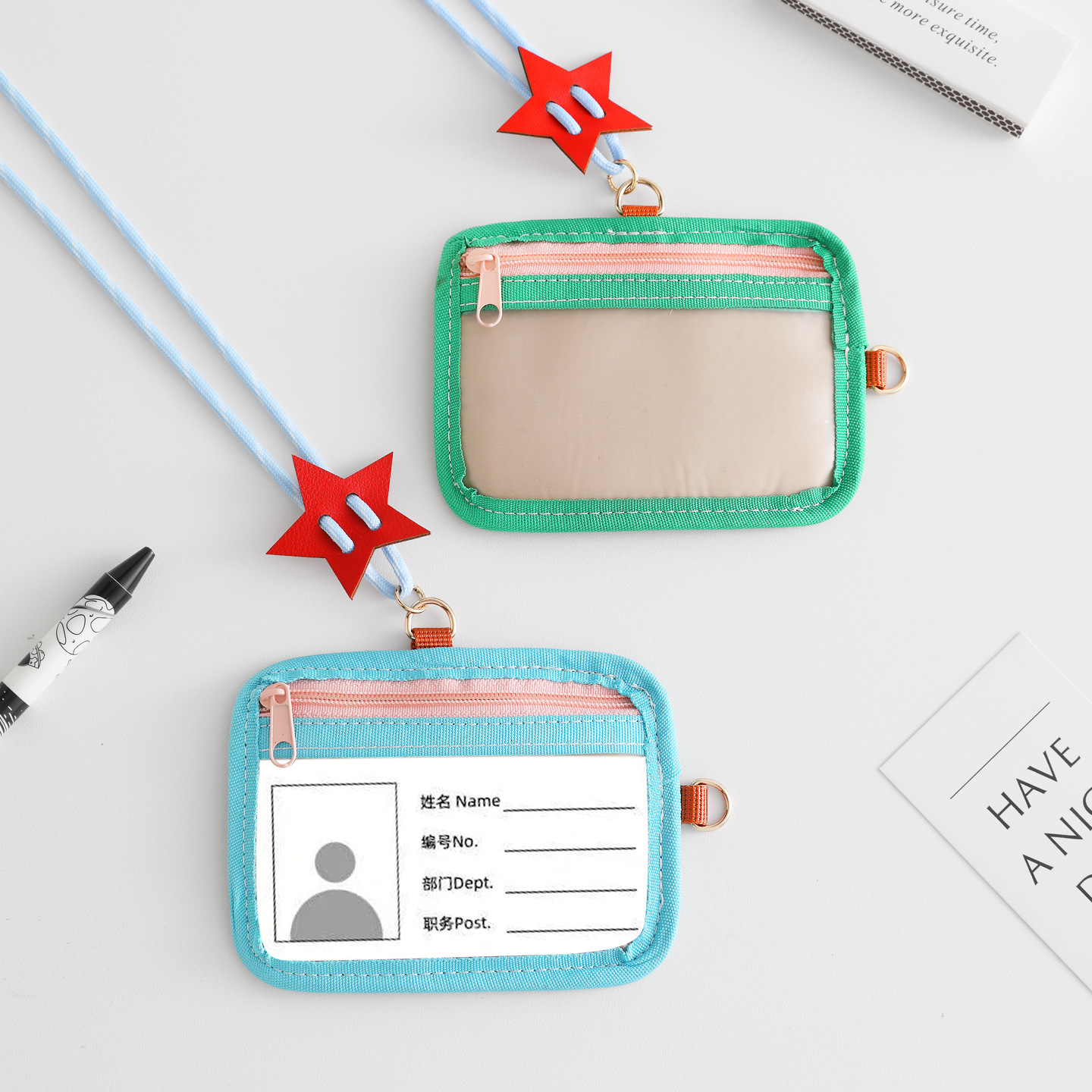 2025 nueva tarjeta de estudiante transparente de carcasa blanda tarjeta de transporte tarjeta de comida del campus tarjeta de cuello tarjeta de almacenamiento de tarjeta de contratista