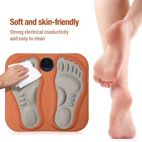 Cross-border new product 3D massage foot pad EMS microcurrent foot massage pad pulse foot massager
