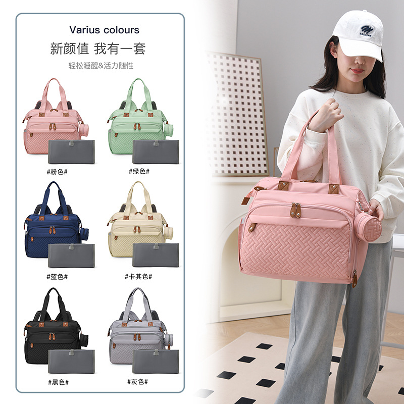 Bolso de mamá de gran capacidad Bao Ma lleva a su bebé a salir mochila casual para mujer mochila de todo fósforo bolso para madre y bebé bolso para madre de moda