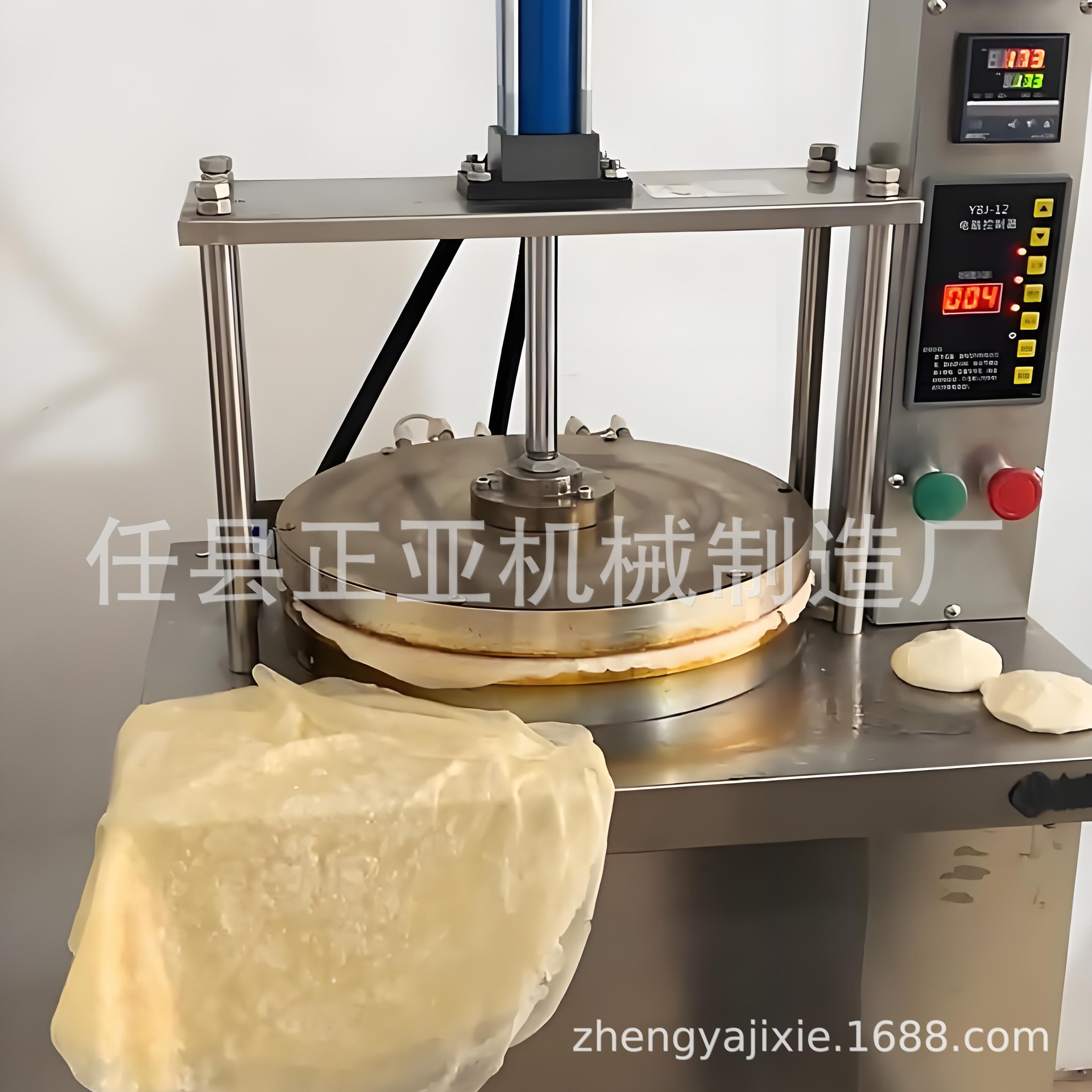 液压卤肉卷饼机商用全自动压饼薄饼春饼机烤鸭饼机摆摊电动烙饼机