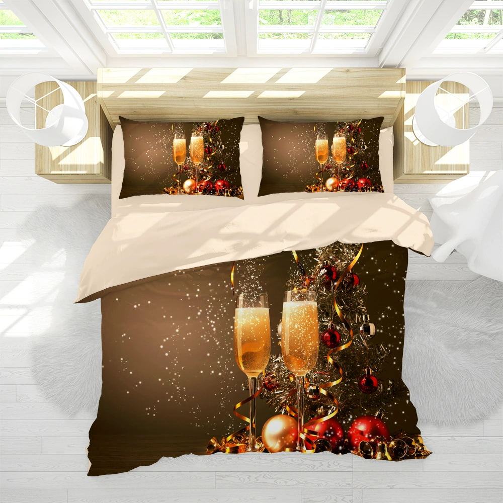 (Cross-border trading), duvet cover, comfortable set, bedding, 3 piece set