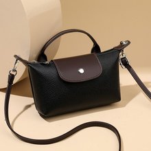2025新款欧版软皮单肩斜挎手提简约极简百搭小巧轻便柔软女包