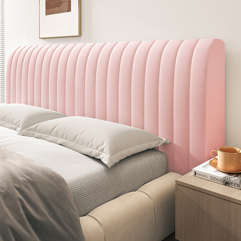 Funda acolchada gruesa de alta gama para cabecero de cama, funda protectora universal antipolvo de cobertura completa y suave para cama de madera, nuevo modelo 2024.