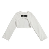 (Трансграничная торговля), демисезонный короткий бархатный лонгслив, куртка, европейский стиль, увеличенная толщина