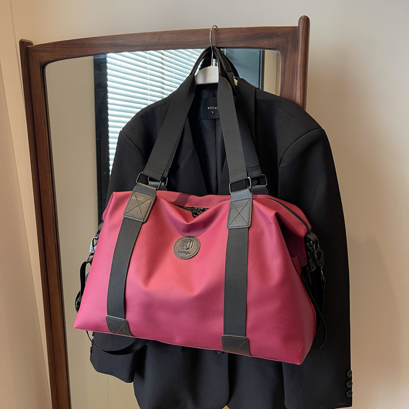 2024 bolsas de viaje de moda estudiantes almacenan bolsas de viaje de acondicionamiento físico pueden ser bolsas de hombro de un solo hombro