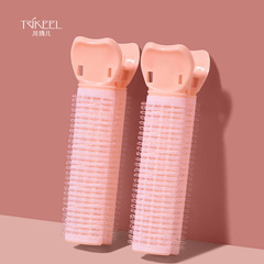 Wanqier Fuzzy Root Hairpin Fuzzy Hair Styling Tool Eyebrow Shaping Self-Adhesive Hair Roll No-Trace Top Hair Roll Clips