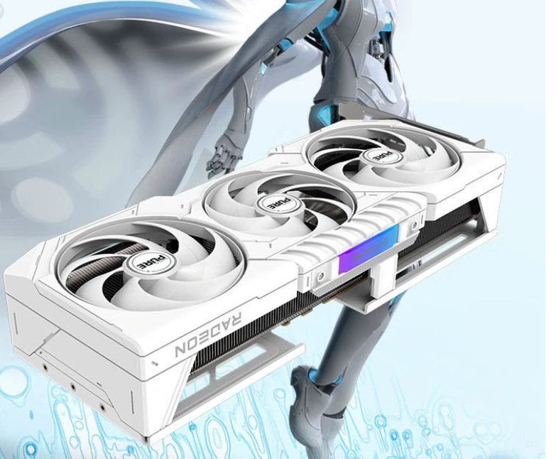 Для Sapphire RX 7900 XTX игровая графическая карта RX 9070 Polar + Nitrogen B650M