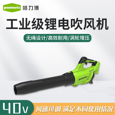Gree Bo 40v electric hair dryer portable charging sweeper leaf blower BLF442 snow blower dust remover