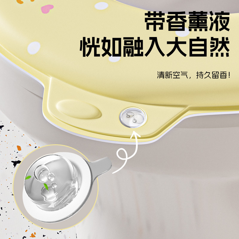 Cojín de inodoro universal tipo adhesivo con asiento de inodoro 2025 nuevo tipo de cojín impermeable de aroma sin lavado