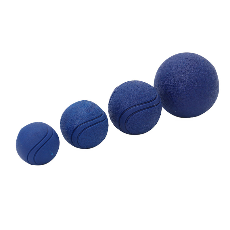 Juguete para perros bola resistente a los mordiscos cachorro perro lado animal Golden Retriever perro bola mascota molar auto-Hola aliviar congestionada bola de goma sólida