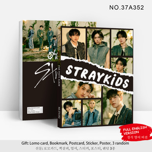 Spot 80P Star Album Straykids New Hollow Peripheral High-Definition Star Photo Album Contains Gifts
