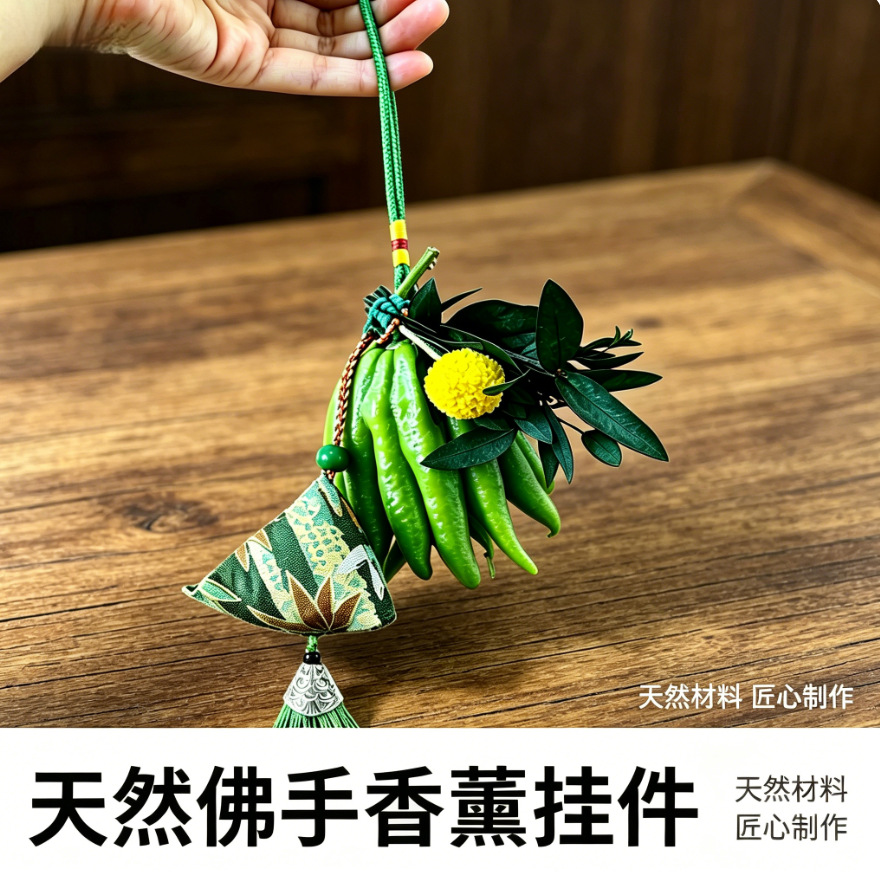 Fresh Fingered Citron Branches Buddha Hand Fruit for Water Cultivation and Display overview