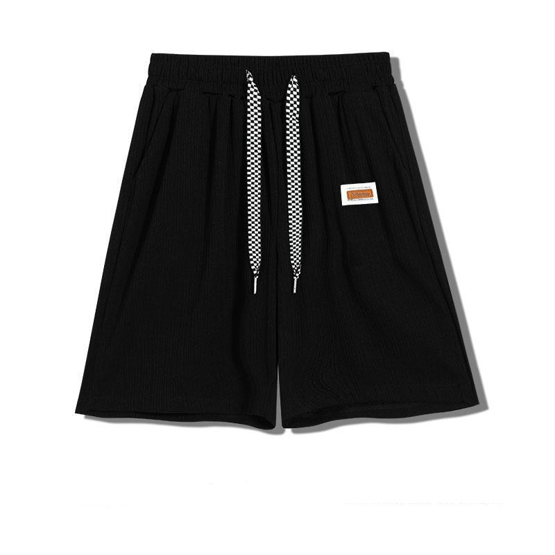 Men's Summer Breathable Ice Silk Casual Shorts, Trendy Loose Beach Sports Mid-Length Shorts Men's Summer Breathable Ice Silk Casual Shorts, Trendy Loose Beach Sports Mid-Length Shorts