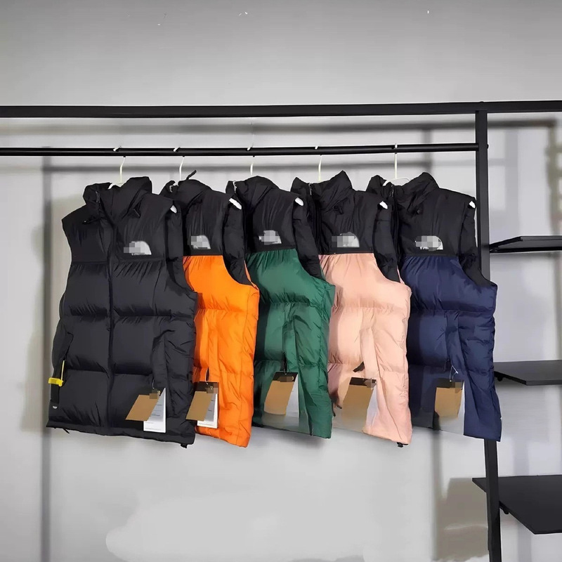 Cross-Border North Face Vest 1996 Couple's Versatile Outdoor Thickened Warm Men's Vest Jacket Casual Trendy