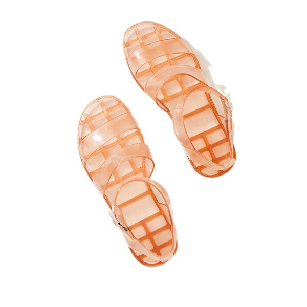 summer solid color women's sandals for leisure
