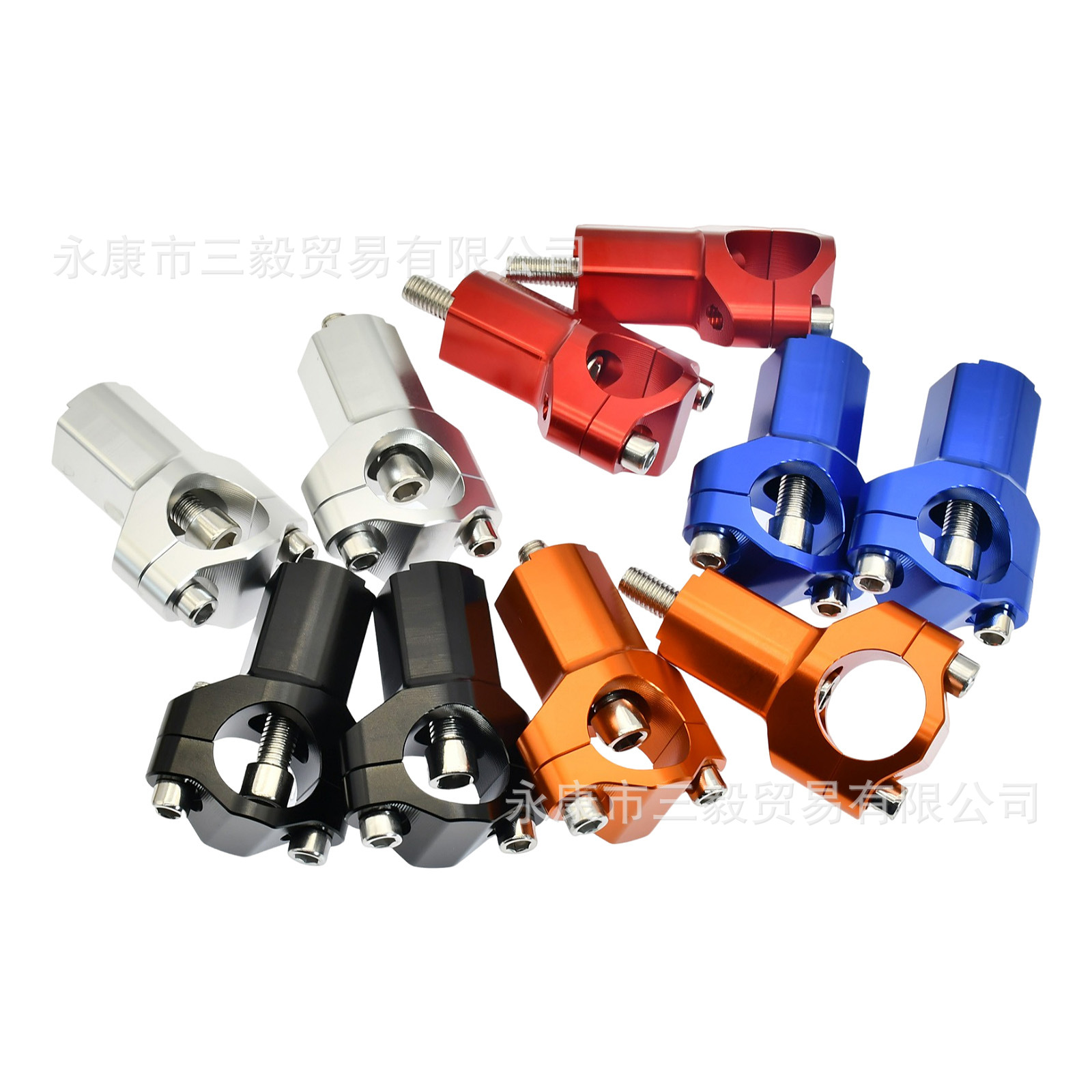 Modificación de motocicletas de 28 mm manillar código de elevación CNC bloque de prensa para KTM EXC XCW Huswana Gasgas