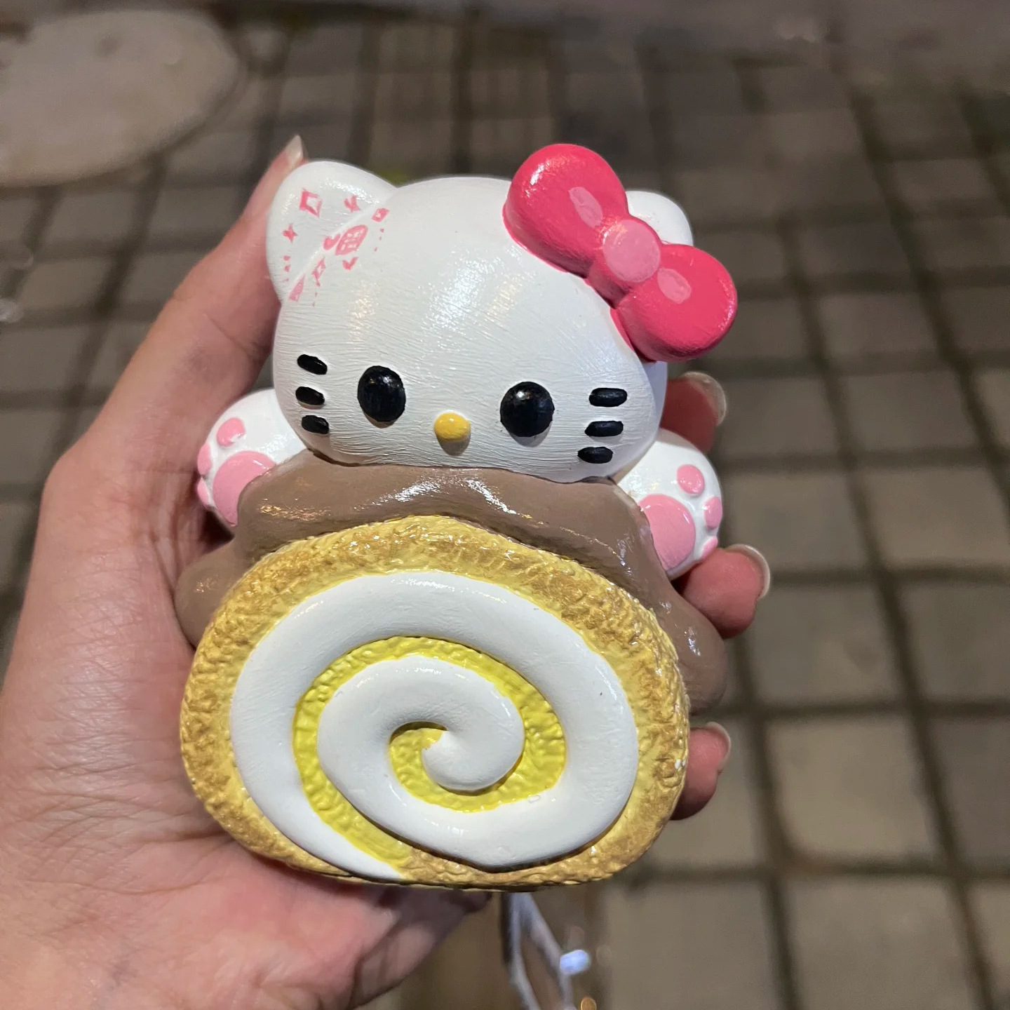 Muñeca de yeso de estilo explosivo al contado, embrión blanco, puesto pequeño del mercado nocturno, muñeca de yeso coloreada especial, centro comercial, exclusivamente para venta al por mayor