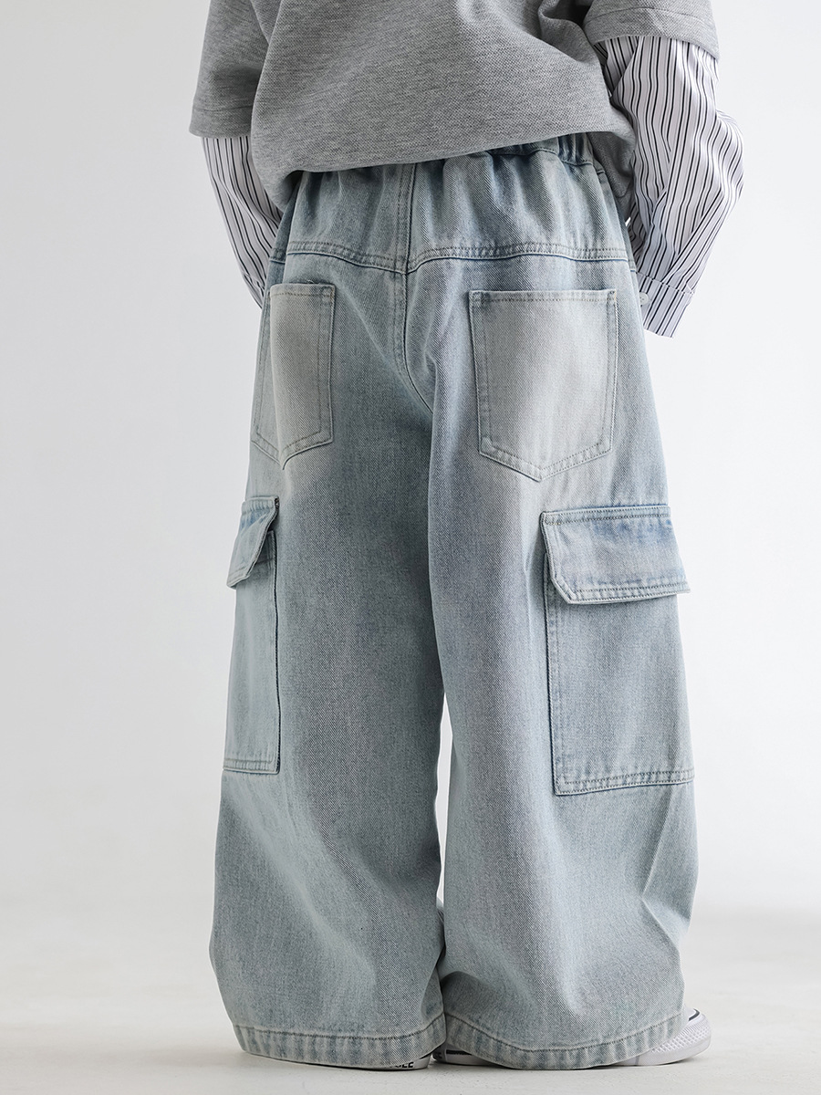 Autumn children's jeans for boys