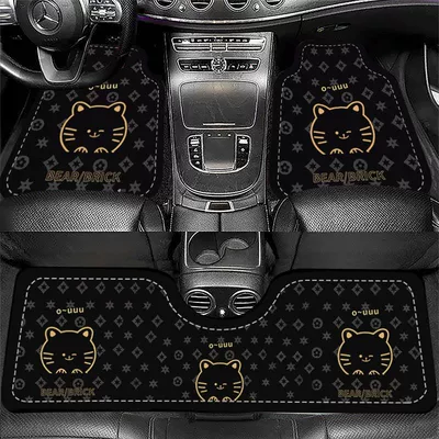 Universal Foot Pad — Wear-Resistant Mats, Available for Wholesale - line-cat-oh-wow-front-foot-pad-5065cm-crystal-velvet-leaflet
