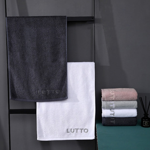 Plain Bamboo Fiber Towel, Face Wash, Absorbent, Home Daily Use Towel, Thickeneded, Not Easy to Shed, Hotel Towel Wholesale