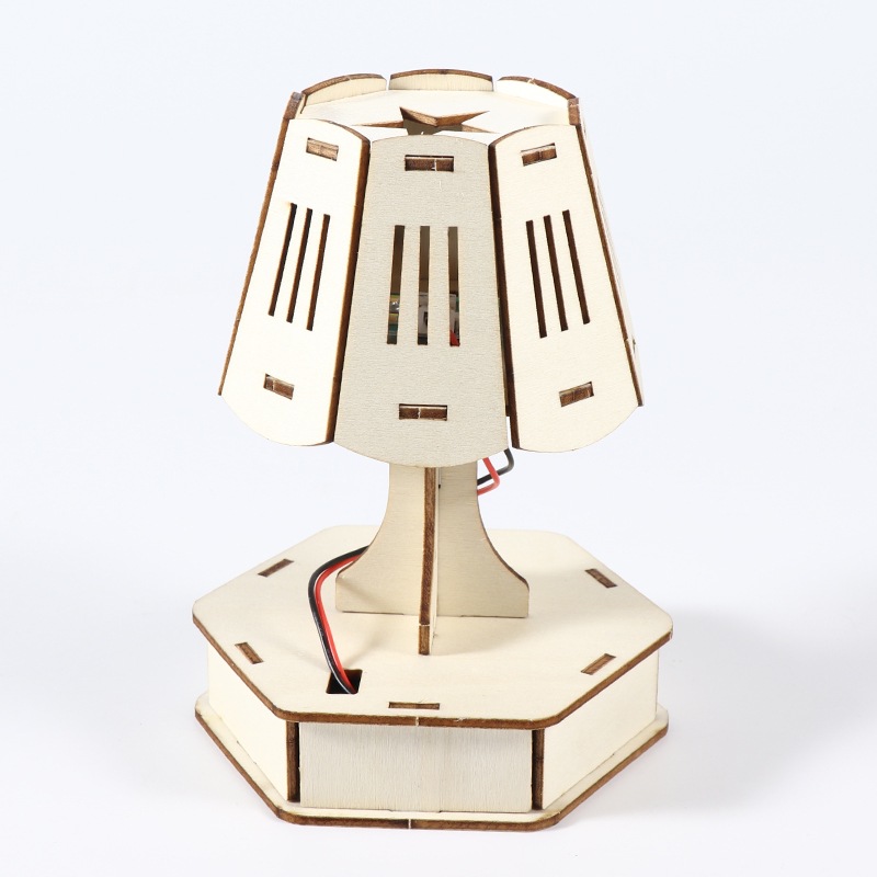 インテリジェント音声デスクランプ diy 教材子供の科学技術生産小さな発明手作りモデル科学実験材料パッケージ
