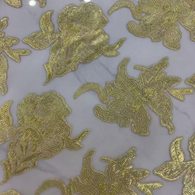 Hengwei's New Product Stereo Cut Flower Ready-Made New Polyester Dress Chiffon Fabric Ready for Supply