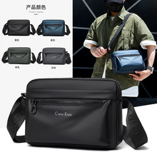 单肩包时尚网红男士斜挎大容量拉链运动包防水挎包男女包一件代发