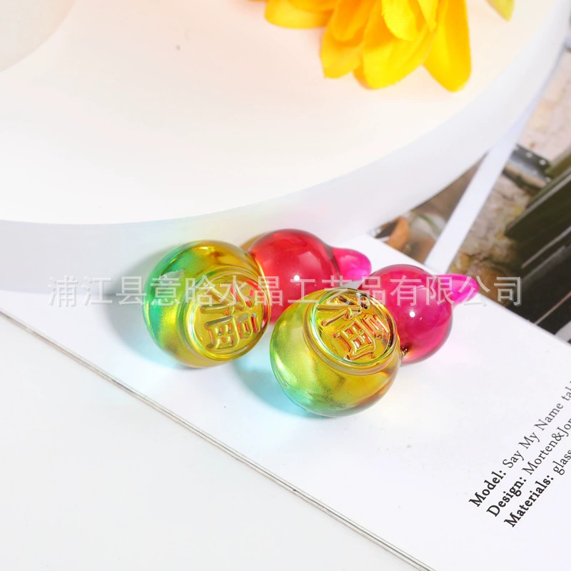 Поставщик кристальный кулон-тыква, отдельные бусины-тыквы, цитрин, мелкая тыква для бизнес-подарков и промоакций
