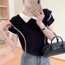 ƴɫ���^����ٴ�polo�n��С���}ϵᘿ���Ůƴɫ�@�ݶ���t������