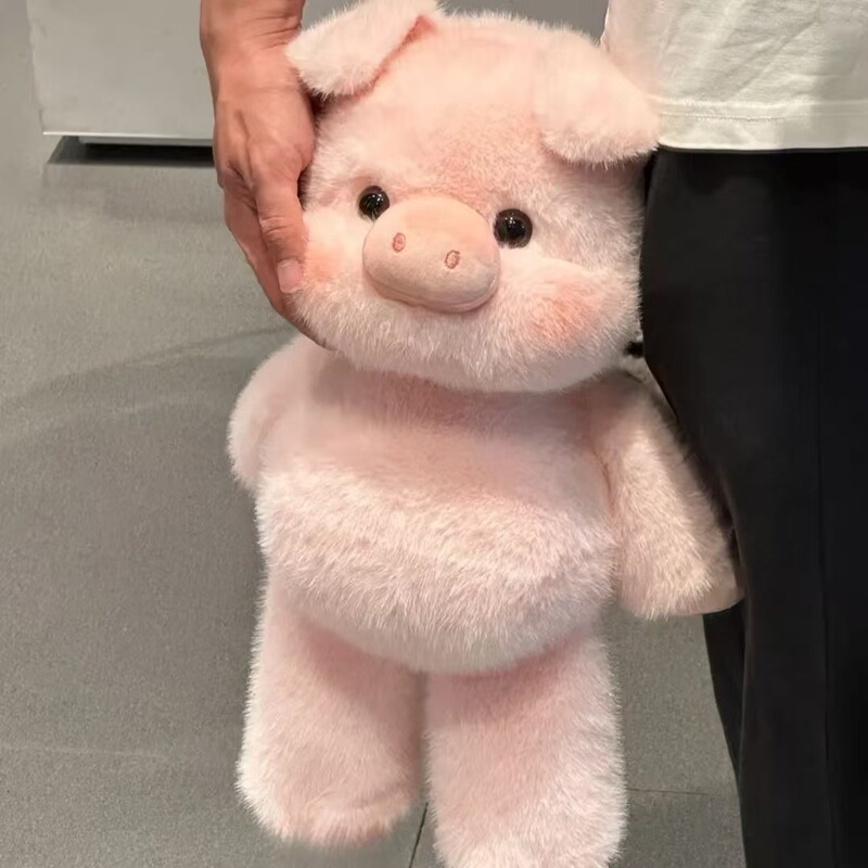 可爱蹲蹲系列小香猪毛绒玩具公仔大象熊猫娃娃生日海豹猪猪玩偶批|undefined