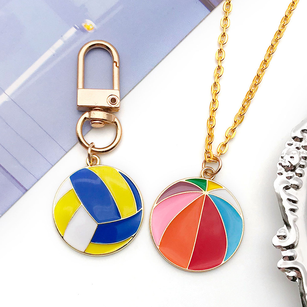 Football volleyball basketball baseball pendant