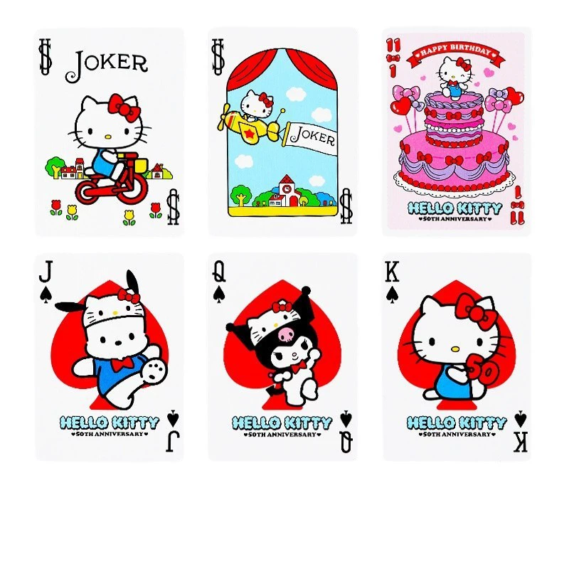 Bicycle Sanrio, Hello Kitty, hello kitty, playing cards