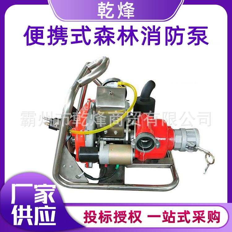 万亿国债应急救援装备 森林(草原)火灾扑救装备 便携式森林消防泵