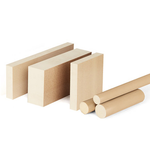 Factory direct supply natural color PPS rod plus fiber anti-static wear-resistant PPS rod polyphenylene sulfide high temperature resistant PPS plate rod