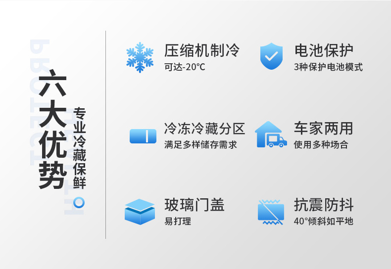 Ice Tiger Compressor Car Refrigerator Car Home Dual-use Refrigeration 12v24v Portable CD35 Dormitory Mini Refrigerator