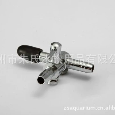 Аквариум Чжу аквариум аэробный насос фитинги регулировки объема клапана Двери из нержавеющей стали медный хромированный делитель