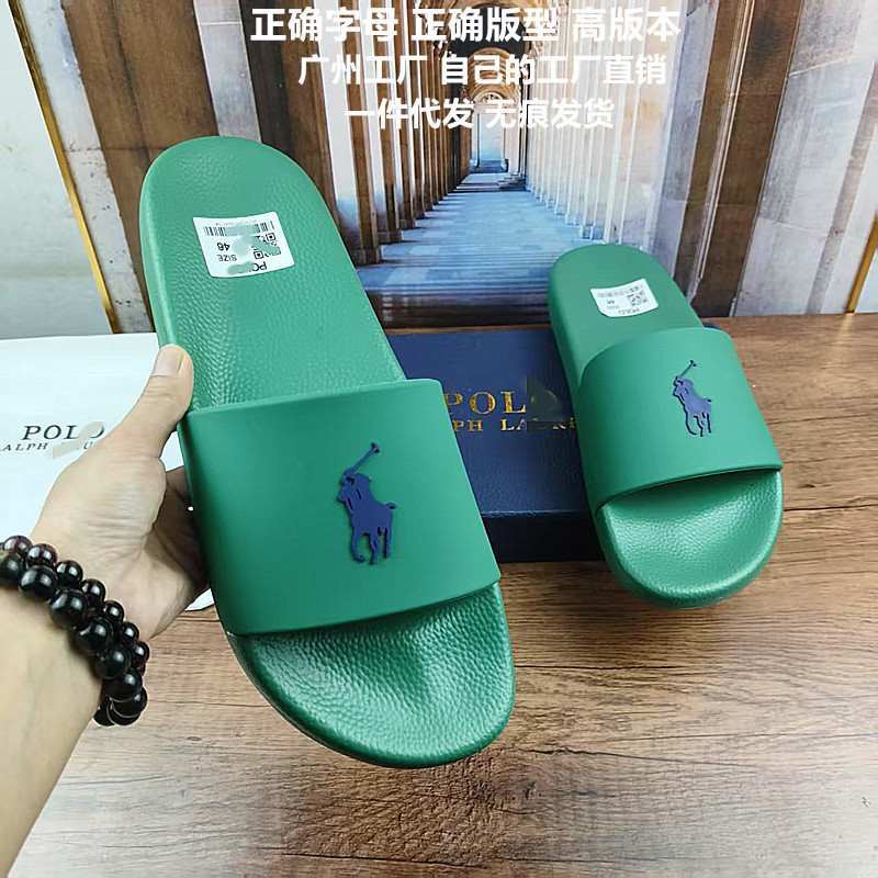Paul Men's Slippers Summer Nigeria Cambodia Phnom Penh Vietnam Polo Sports Trendy Brand Outer Wear Slippers Polo