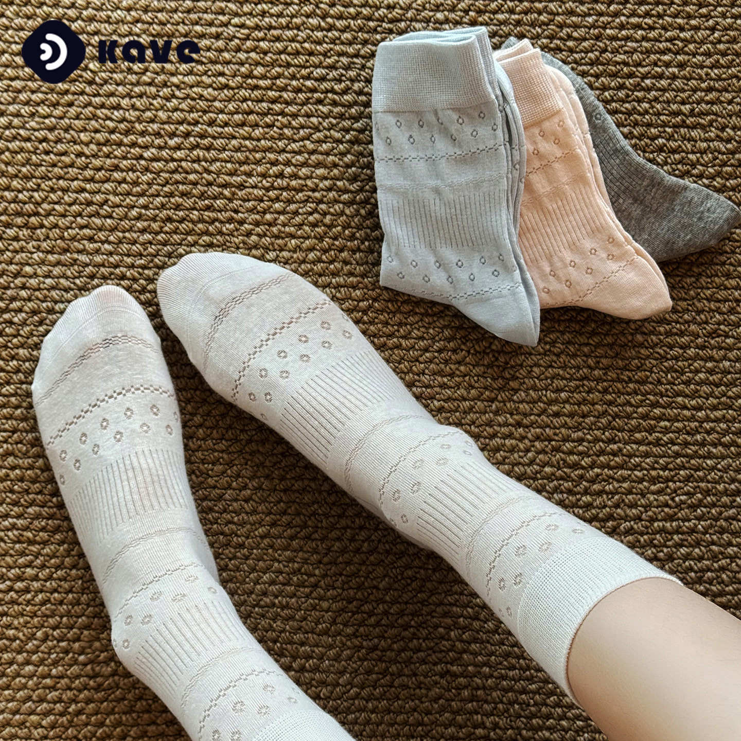 Calcetines finos de verano, calcetines de tubo de flor pequeña hueca de algodón para mujer, malla que absorbe el sudor, transpirable, calcetines deshuesados, verano