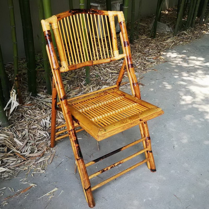 竹艺折叠椅 01