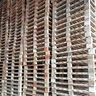 木质托盘四面进叉叉车货品物流木头周转工厂直供定制尺寸