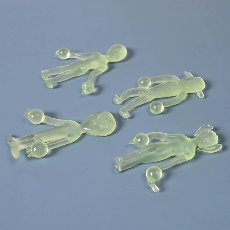 Изпорб Skull Sitto Fun Troubled Ejection Toys TPR Software Volume Alien Finger Volume Toys