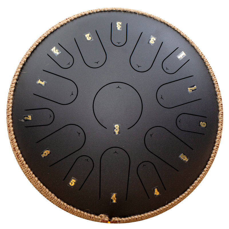 Comercio exterior transfronterizo tambor etéreo 6 / 8 / 10 / 12 pulgadas 15 tonos tambor de niños olvidar tambor de preocupación tambor de disco adulto tambor etéreo