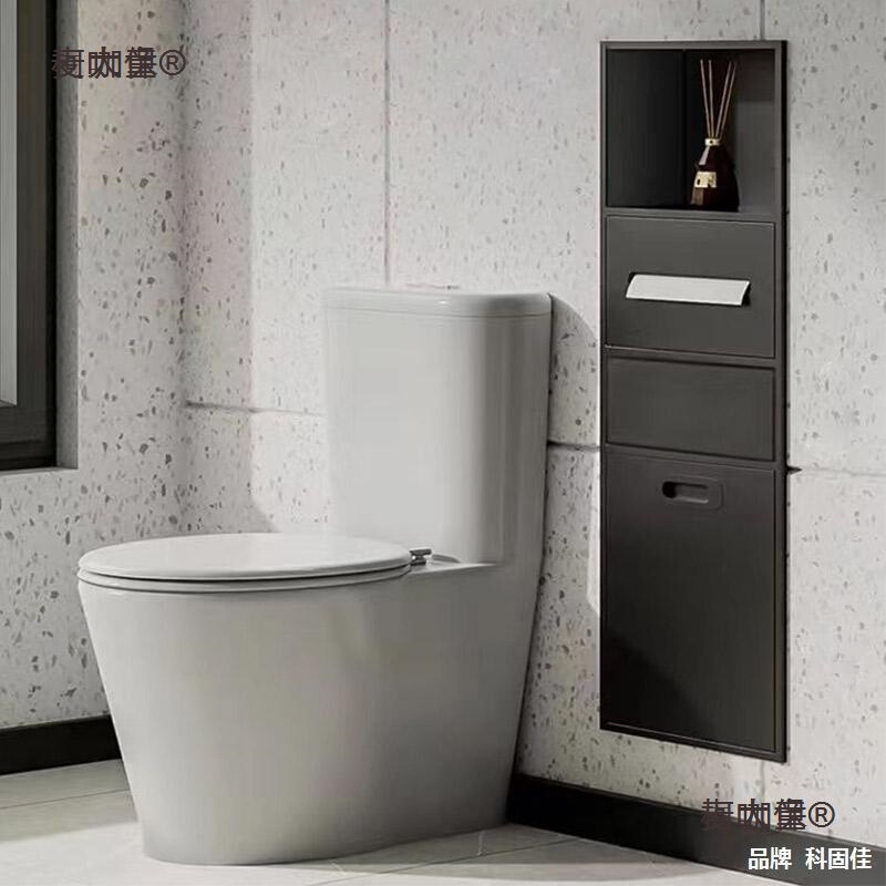 Stainless Steel Niche Embedded 304 Seamless Craft Bathroom Toilet Trash Can Bathroom Rust-Proof Anti-Metabo
