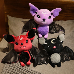 悪魔コウモリぬいぐるみハロウィーン人形会社の祝日イベントプレゼント子供人形卸売り