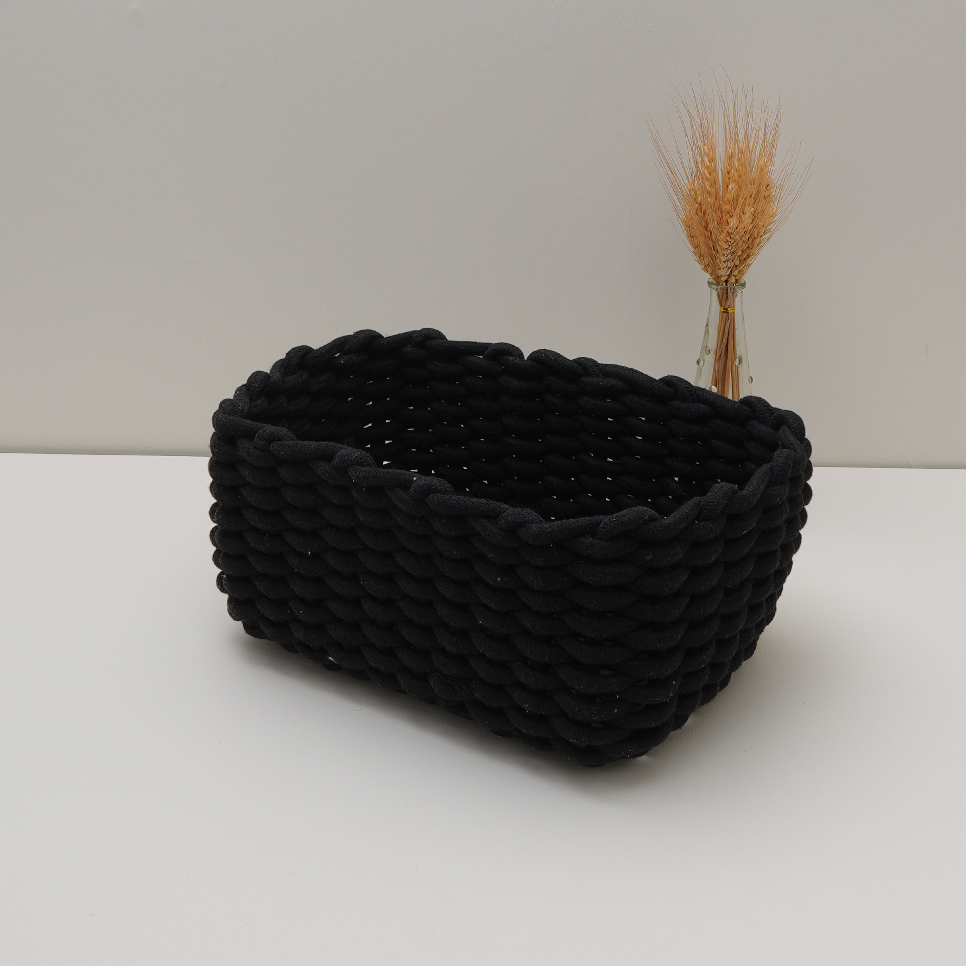 검정색 손잡이 없는 대형