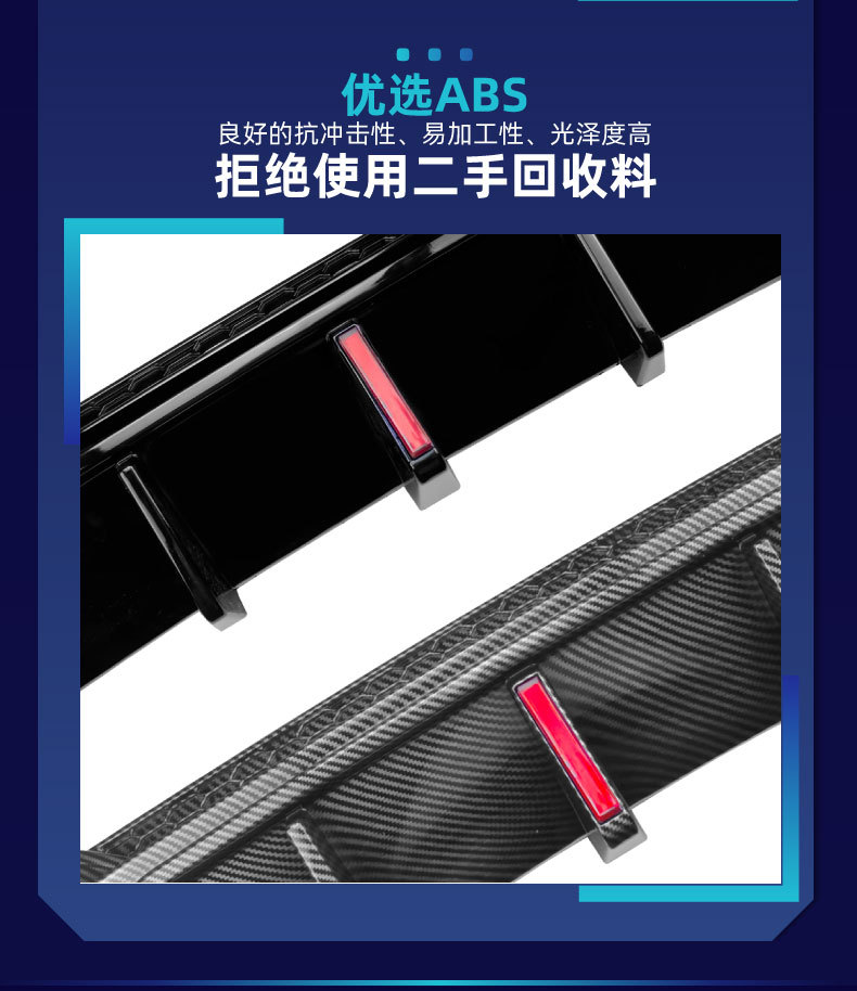 Suitable for Bmw 4 Series G22 G23 Coupe m Sport 2020+ Rear Lip Spoiler Surround Modification