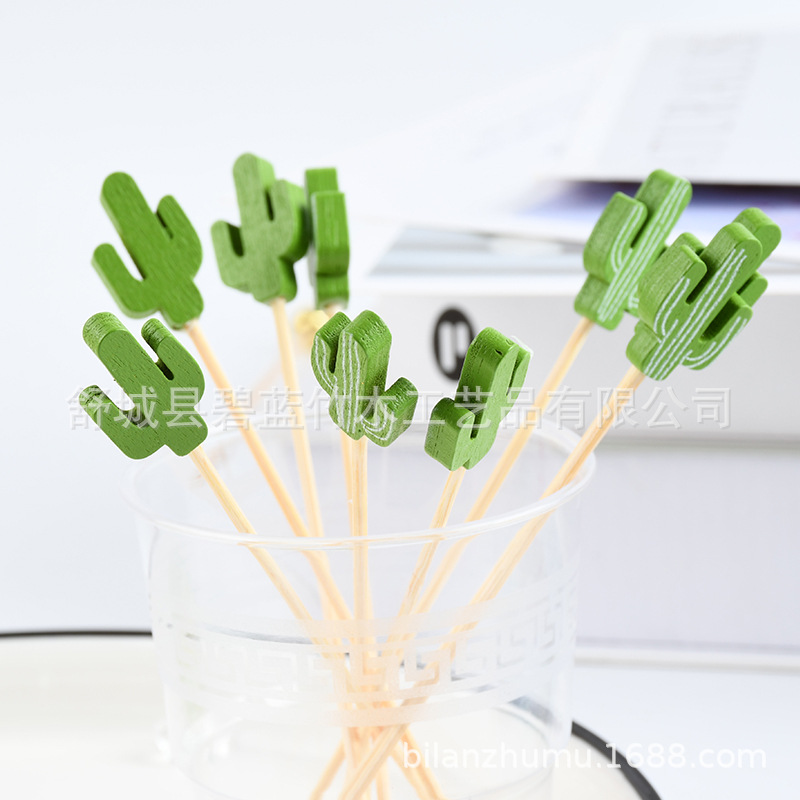 Fábrica horquilla de fruta al por mayor cactus fruta tijeras string